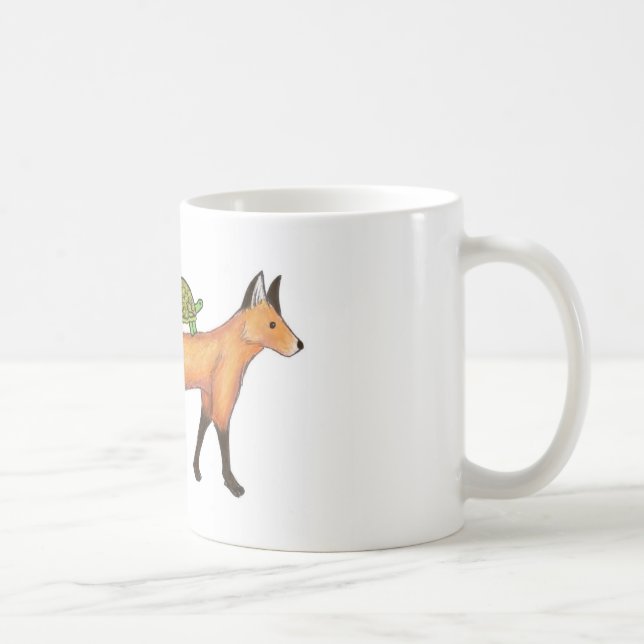 Fox e caneca da tartaruga (Direita)