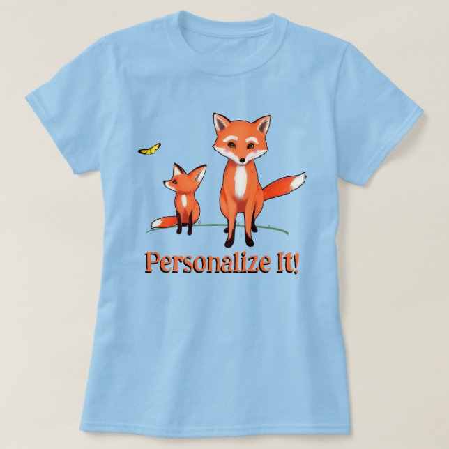 Fox E Son T-Shirt (Frente do Design)