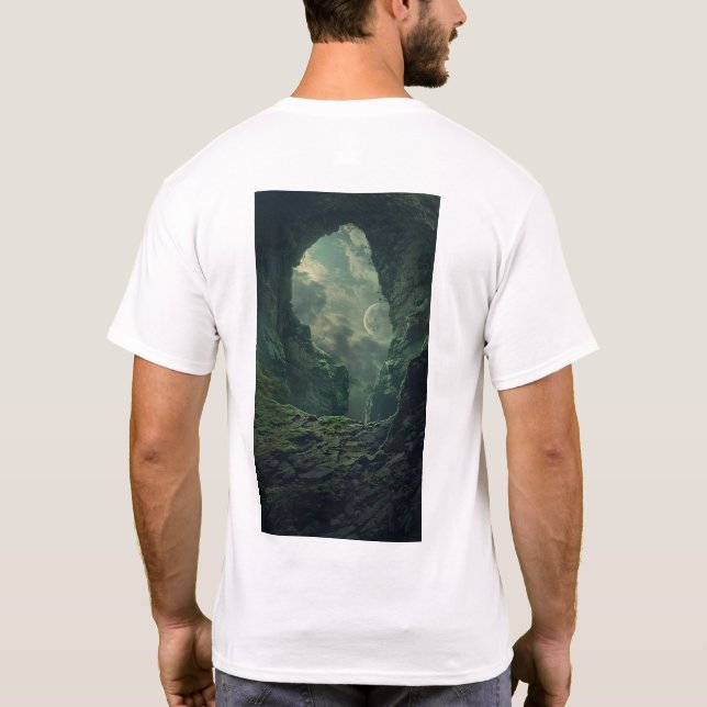 Fox Illustração T-Shirt - Design Terrestre (Verso)
