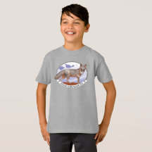 Fox Logo Colour Kids T-Shirt