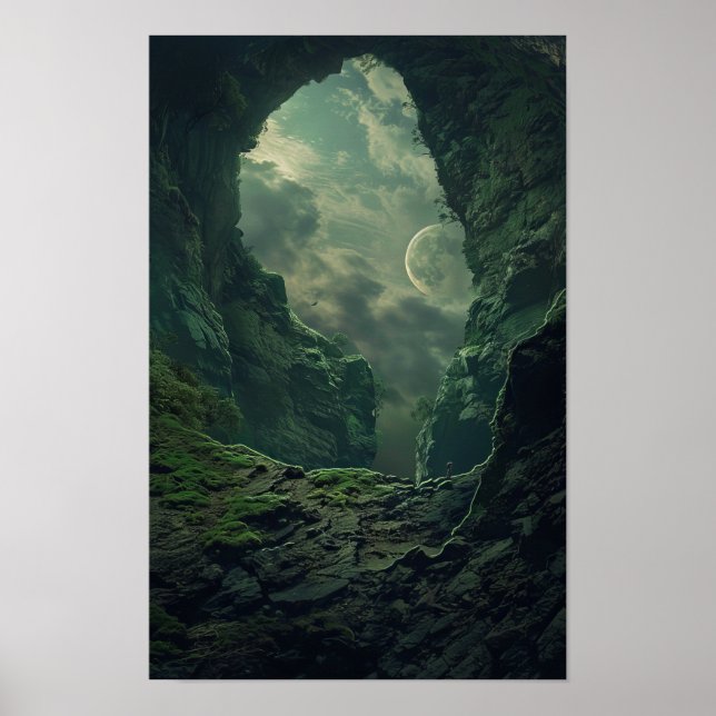 Fox Majestosa na Terra Poster (Frente)