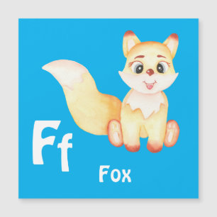 Fox personalize ABC: Carta F - Adicione seu nome