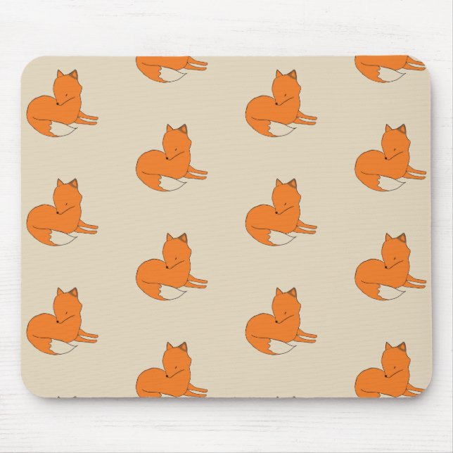 Fox que tira Mousepad (Frente)