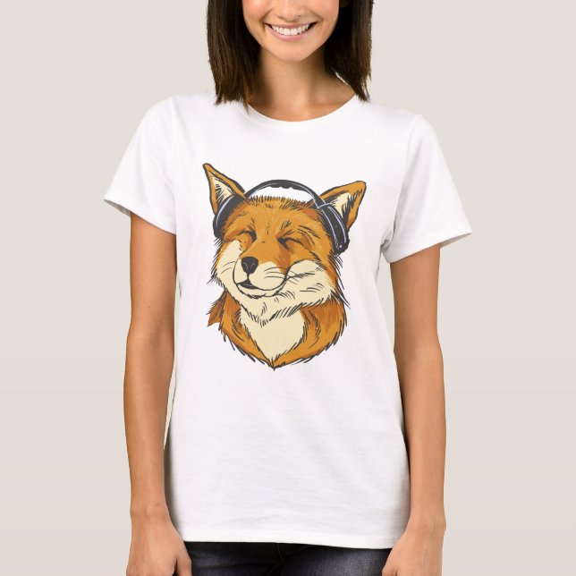 Fox T-Shirt Feliz (Frente)