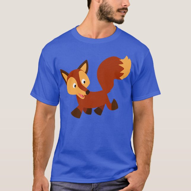 Fox T-Shirt Feliz e Bonita (Frente)