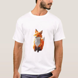 Fox T-shirt geométrica
