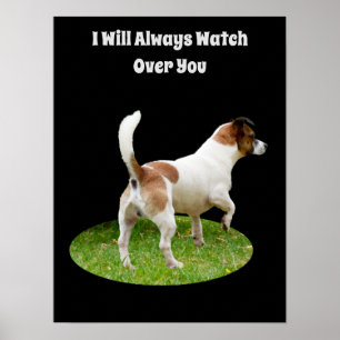 Fox Terrier on Guarda Duty, Poster
