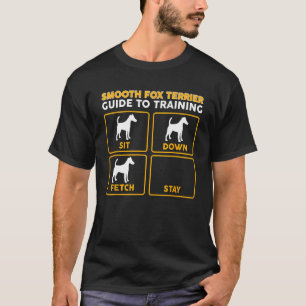 Fox Terrier T-Shirt Guia Engraçado Para Treinament