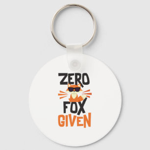 Fox Zero Dada Chaveiro de Cotação Engraçada