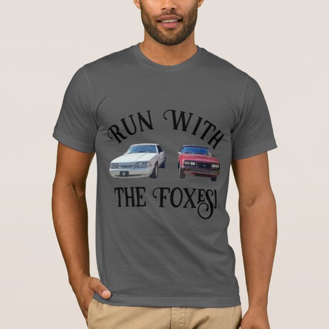 Foxbody Run with the Foxes T-Shirt (Frente)