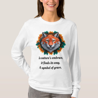Foxy Flair: Fox T-Shirt Vibrante