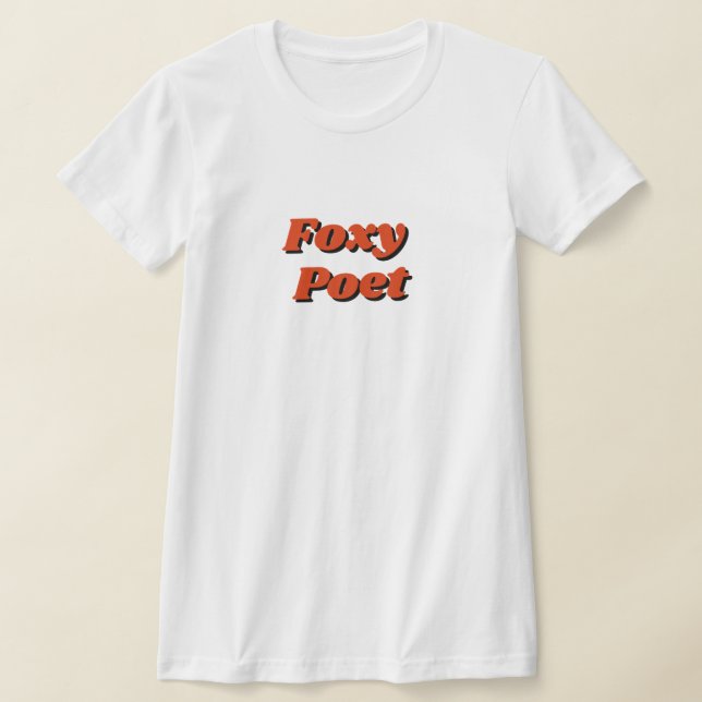 "Foxy Poet" T-Shirt (Postura )