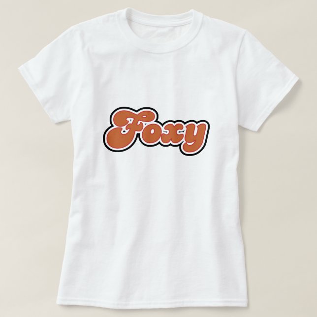 Foxy T-Shirt (Frente do Design)