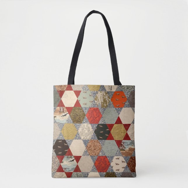 Foxy Tote Bag original por Alison Roberts-Forde (Frente)