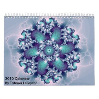 Fractal143, calendário 2010 por Tatiana LeLeysha