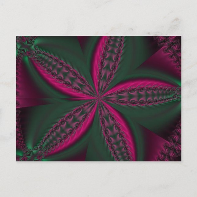 Fractal 6, Cartão postal (Frente)