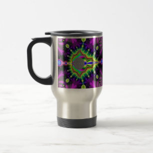 Fractal 713 - Caneca de viagem