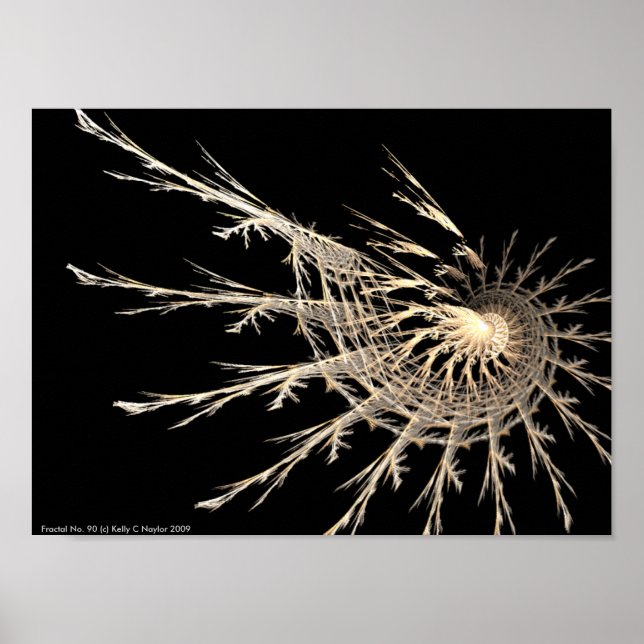 Fractal 90 Poster (Frente)