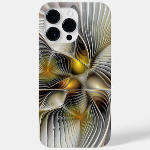 Fractal Abstrato 3D De Illusão Óptica Com Profundi