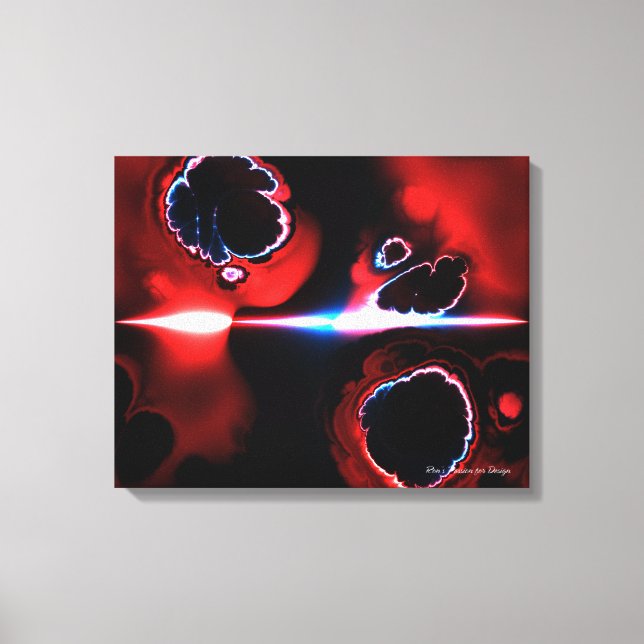 Fractal Art 1-7 Canvas (Frente)