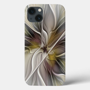Fractal Floral, Flor Fantasia com Cores da Terra