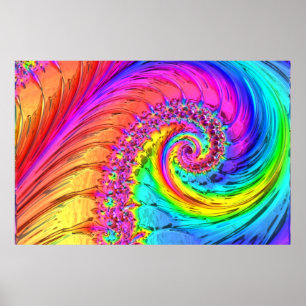 Fractal Glass 6 Poster