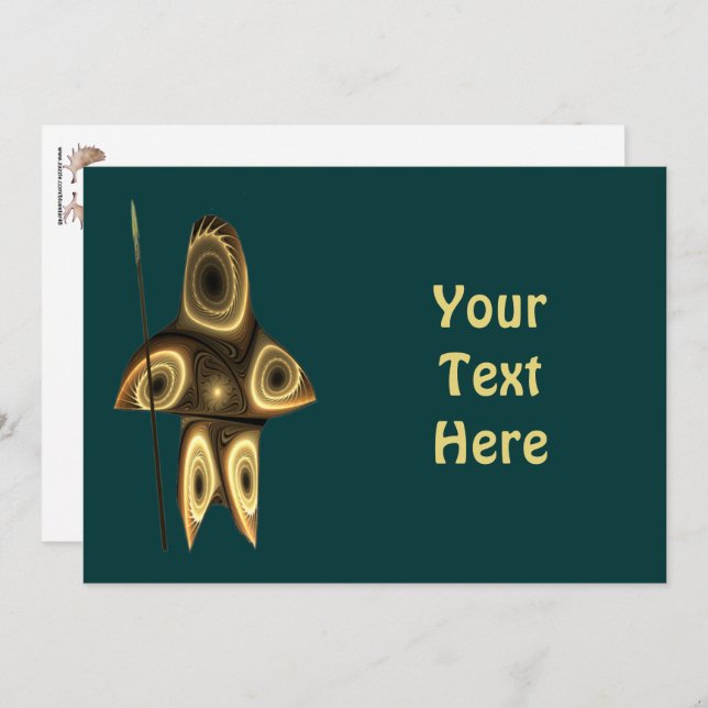 Fractal Inuit Hunter (Frente/Verso)