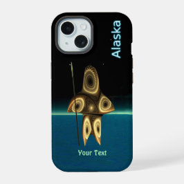 Fractal Inuit Hunter - capas de iphone Alaska Otte