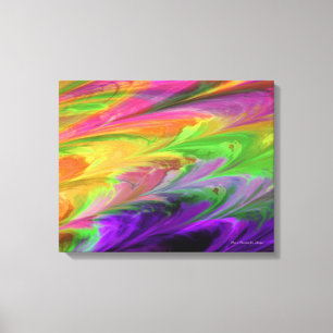 Fractal Marble 4-8 Canvas