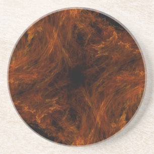 Fractal Marble Grunge Series-15 — Porta copos 1