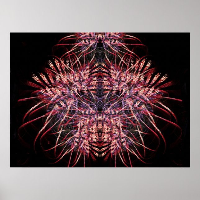 Fractal Moth Impressão (Frente)