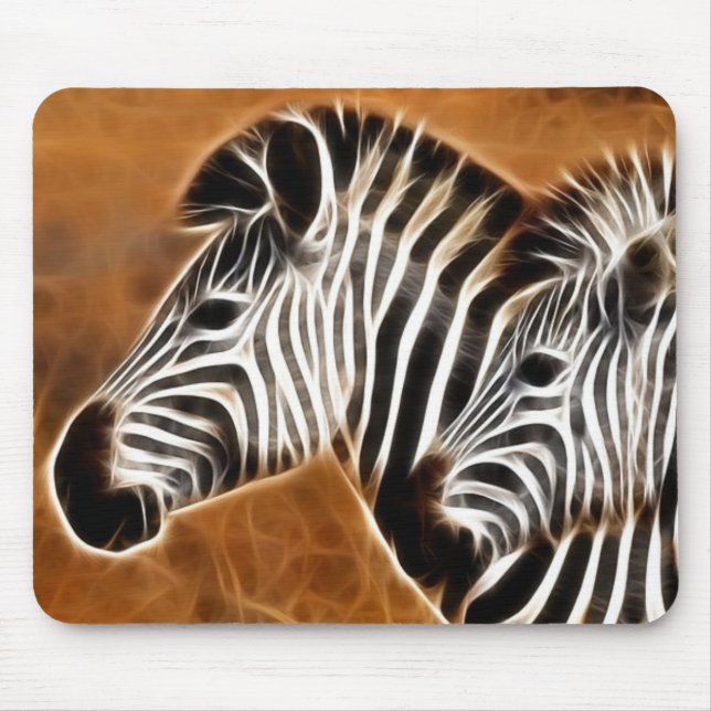 Fractal Zebra Mousepad (Frente)
