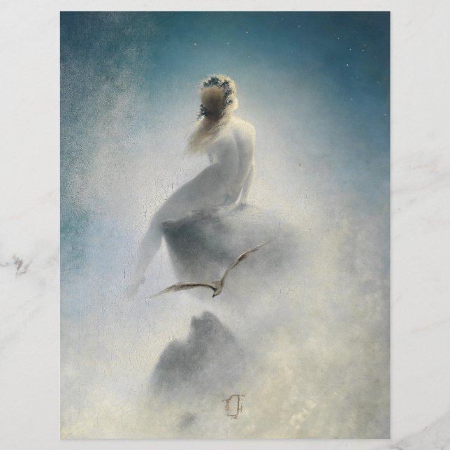 Frage e die Sterne Scrapbook Paper (Frente)