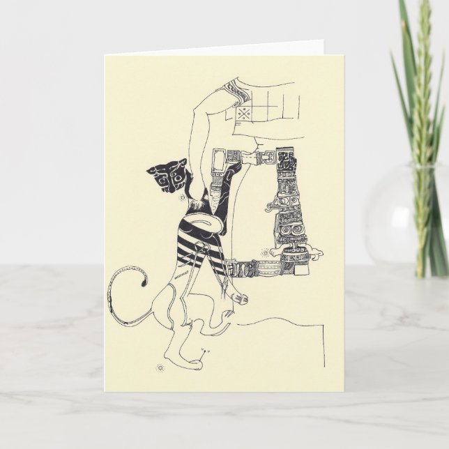 Fragmentos de Artes 4 Cartão de Saudação de Desenh (Frente)