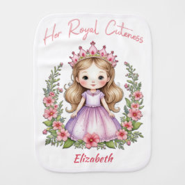 Fralda De Boca A Princesa Real Cutenesa Rosa