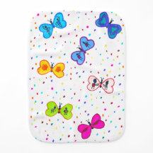 Borboletas Burp Cloth
