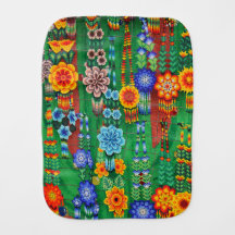 Colar de Contas Retro Hippie para Bebês
