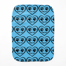 Coração de amor com estampas