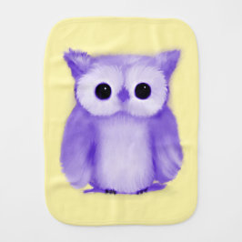 Fralda De Boca Coruja Roxa