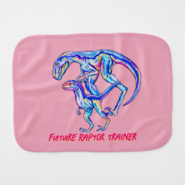 Fralda De Boca Future Raptor Trainer Velociraptor boy girl infant