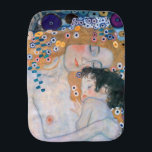 Fralda De Boca Gustav Klimt - Mãe e Filho<br><div class="desc">Mãe e Criança (detalhe da Mulher de Três Idades) - Gustav Klimt,  Oil on Canvas,  1905</div>