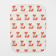 Tribal Fox Colorful Formas Geométricas Aniversário