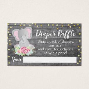 Fralda de Elefante Rosa Russo Raffle
