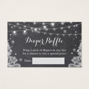 Fralda Raffle Winter Snowflakes String Lights