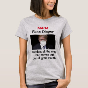 Fralda T-Shirt MAGA Face