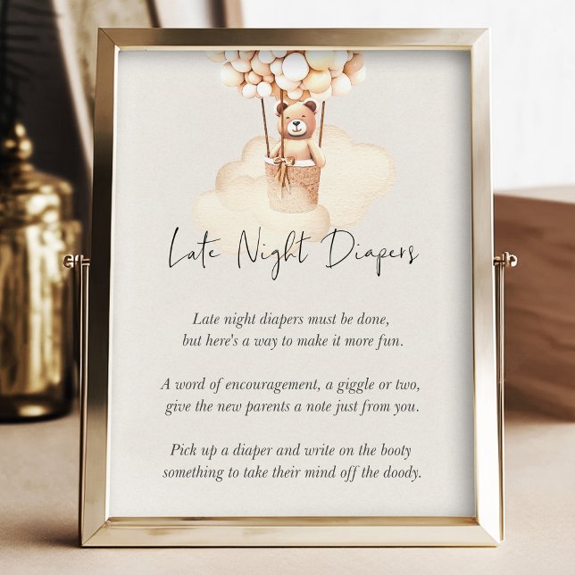 Fraldas Noturnas Atrasadas do Jogo do Chá de frald (Criador carregado)