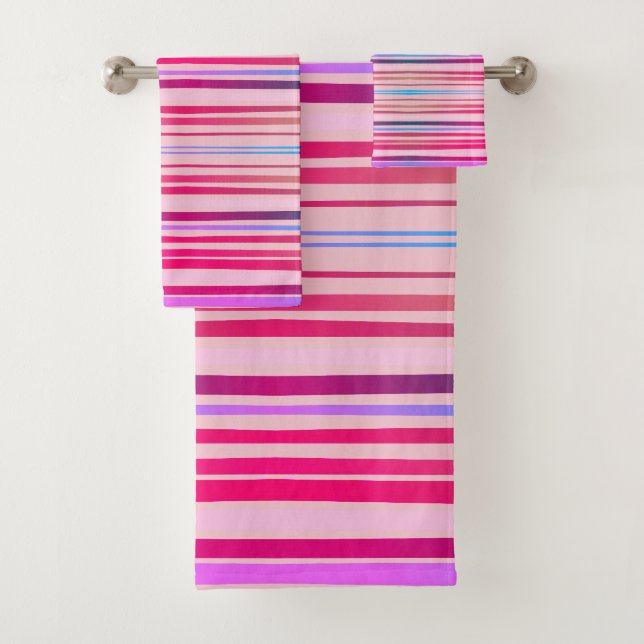 Framboesa, Rosa, Roxo, Toalha Lilac (Insitu)