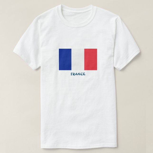 França de T-Shirt (Frente do Design)