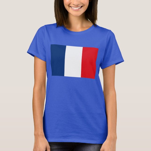 França Flag T-shirt (Frente)