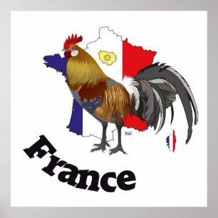 França, France, CIA de fra poster